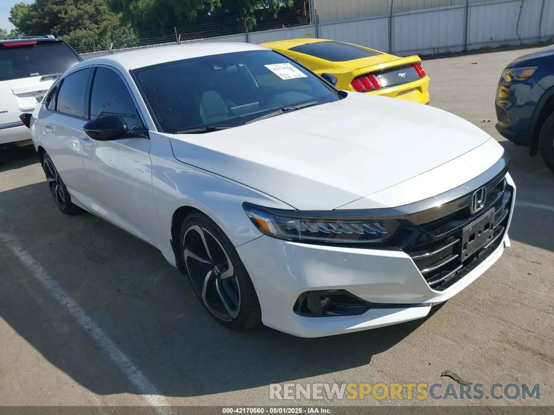 1 fotografías del automóvil dañado 1HGCV1F35MA009400 HONDA ACCORD 2021