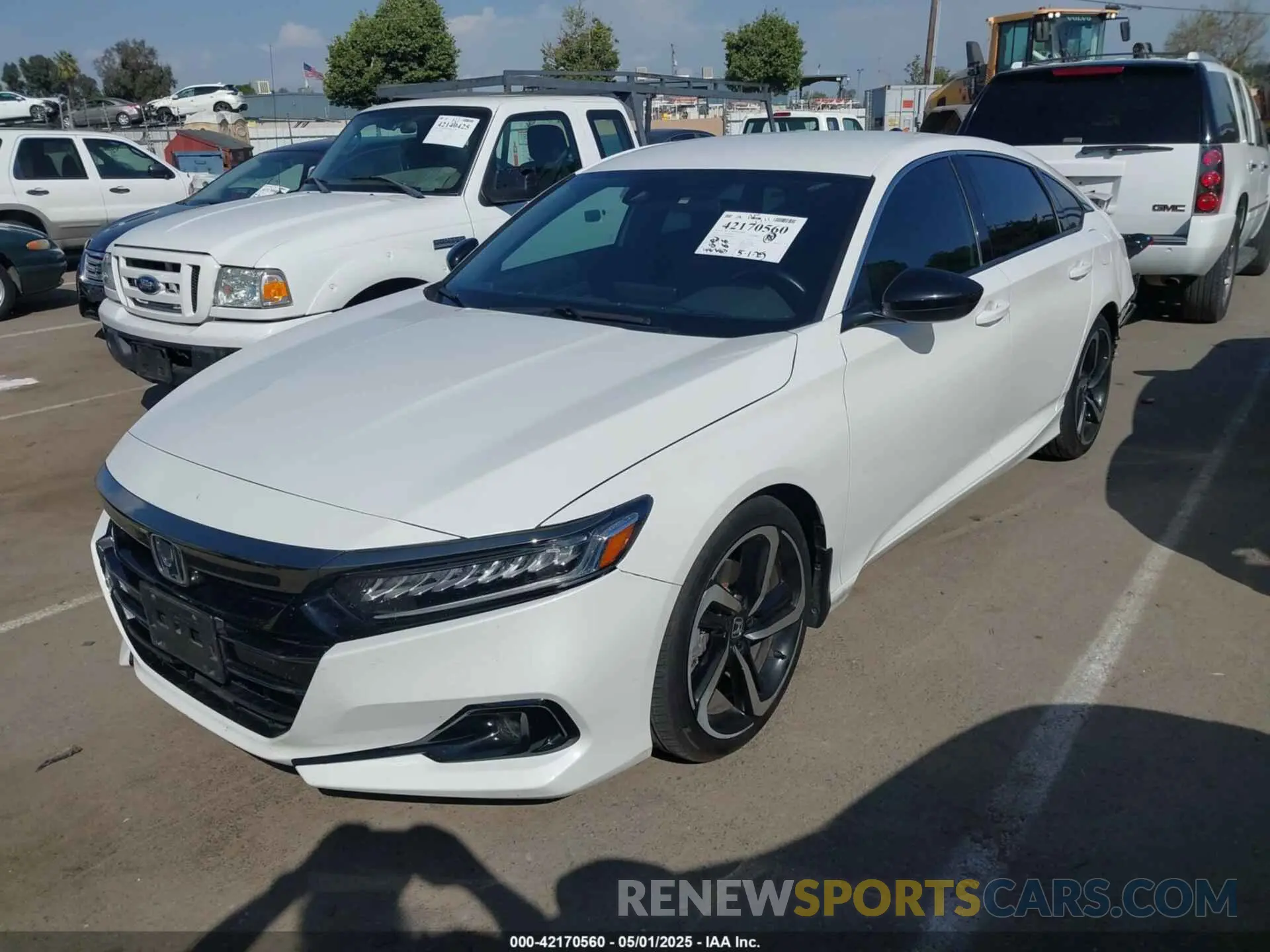 2 fotografías del automóvil dañado 1HGCV1F35MA009400 HONDA ACCORD 2021