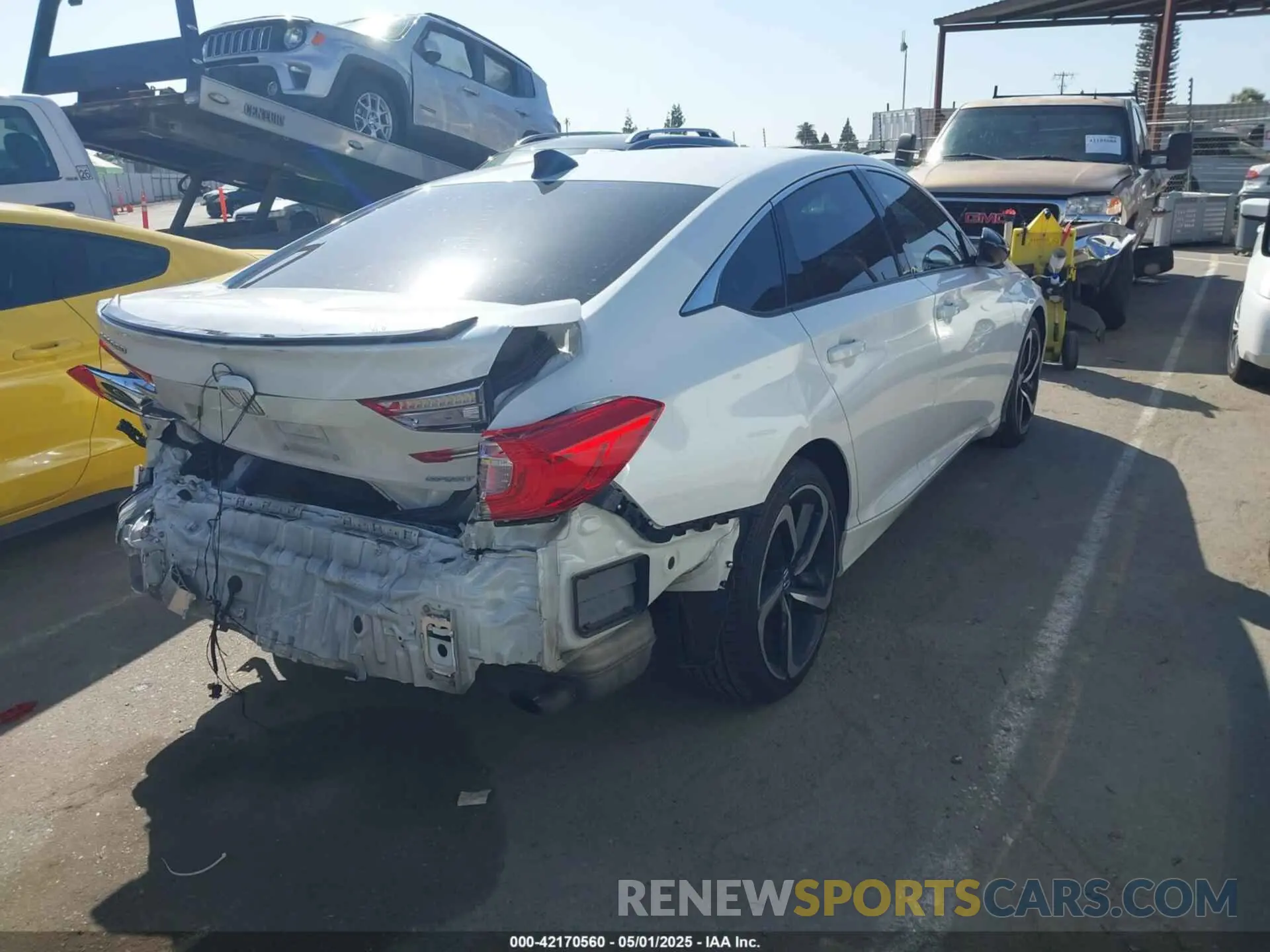 4 fotografías del automóvil dañado 1HGCV1F35MA009400 HONDA ACCORD 2021