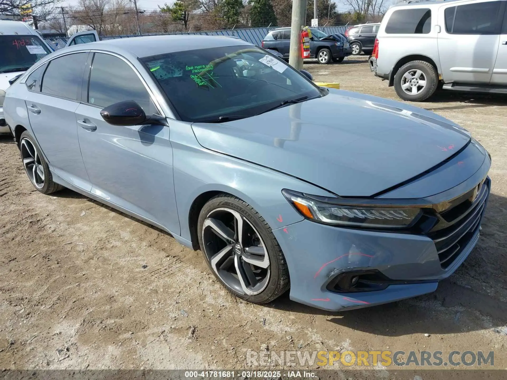 1 fotografías del automóvil dañado 1HGCV1F35MA029257 HONDA ACCORD 2021