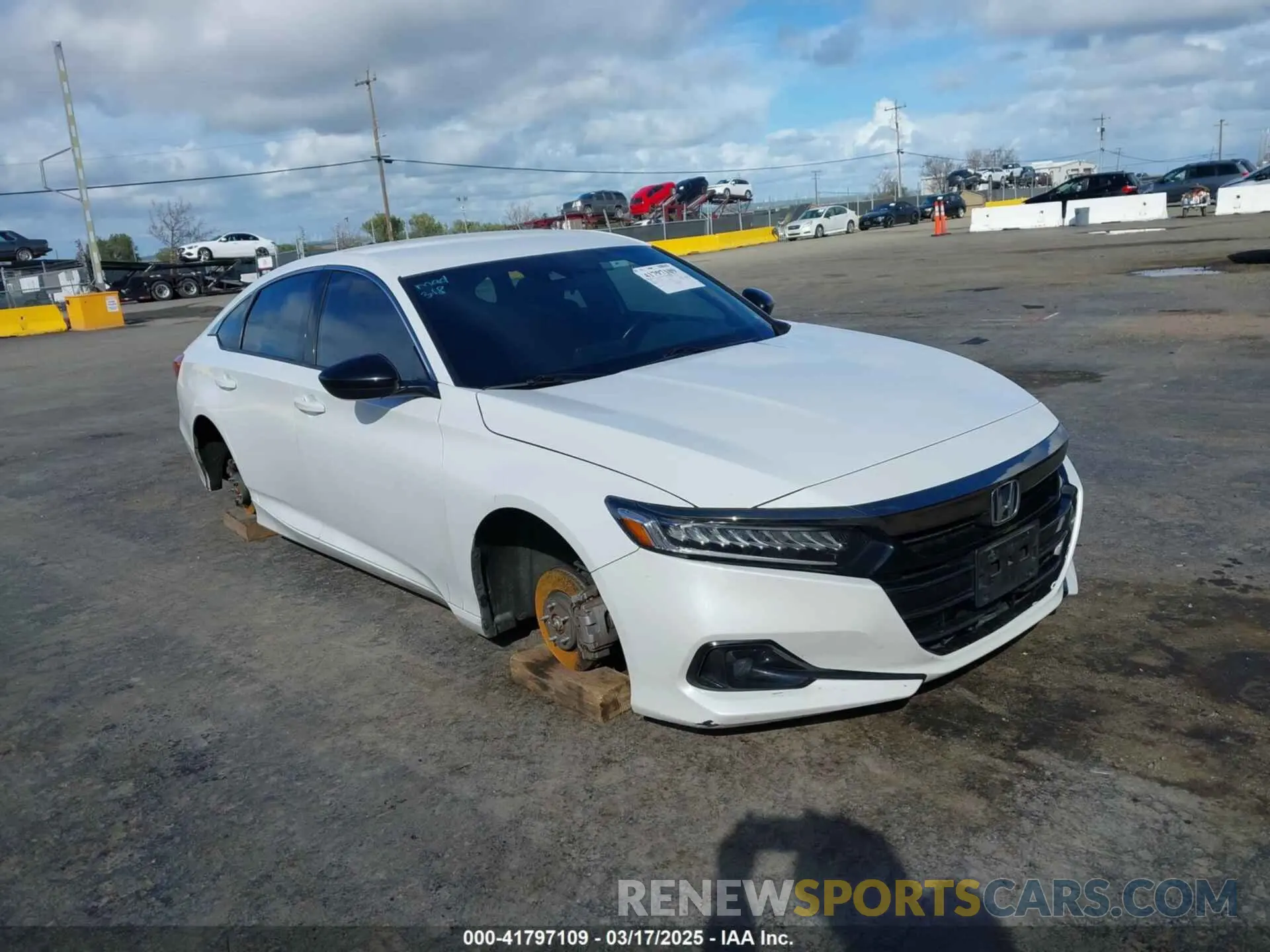 1 fotografías del automóvil dañado 1HGCV1F35MA109786 HONDA ACCORD 2021