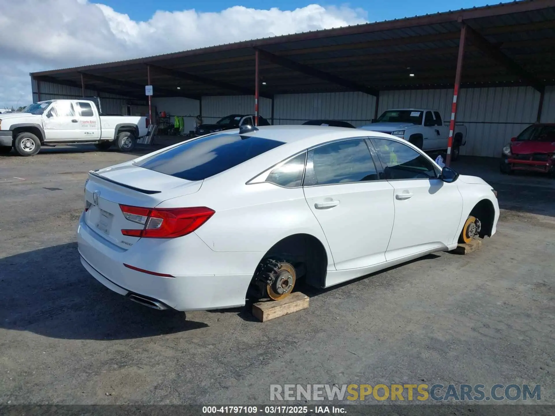 4 fotografías del automóvil dañado 1HGCV1F35MA109786 HONDA ACCORD 2021