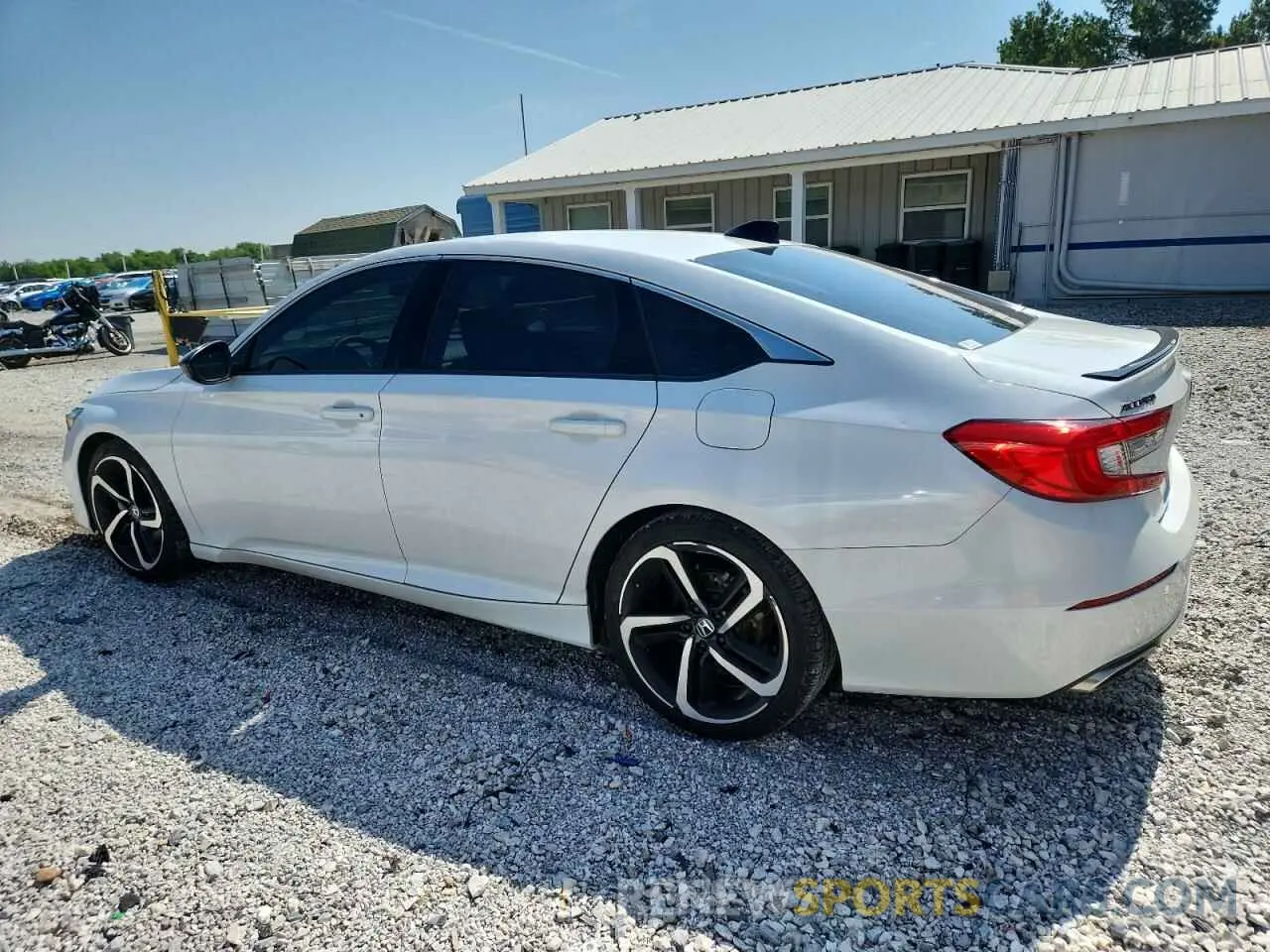 2 fotografías del automóvil dañado 1HGCV1F36MA019269 HONDA ACCORD 2021