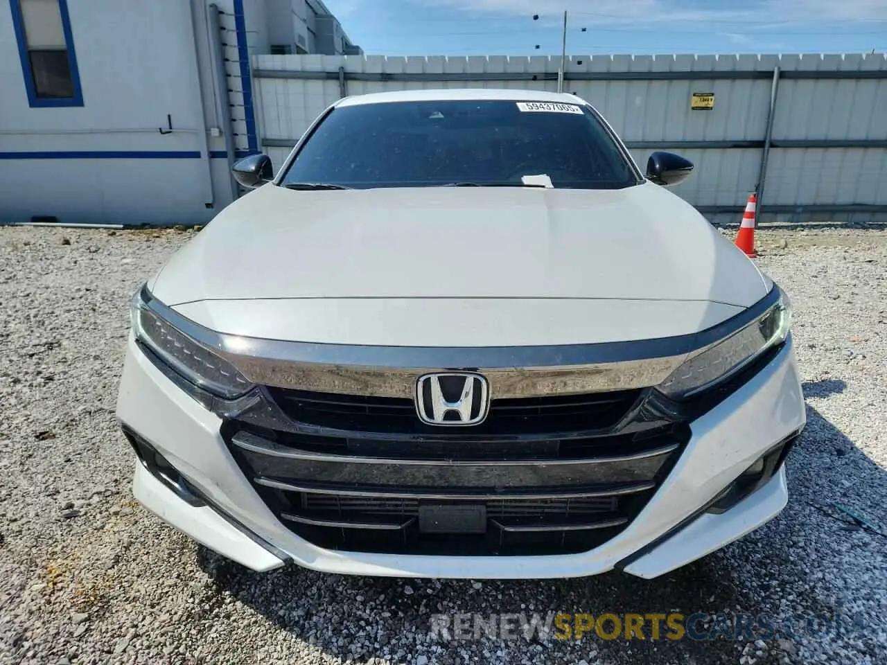 5 fotografías del automóvil dañado 1HGCV1F36MA019269 HONDA ACCORD 2021