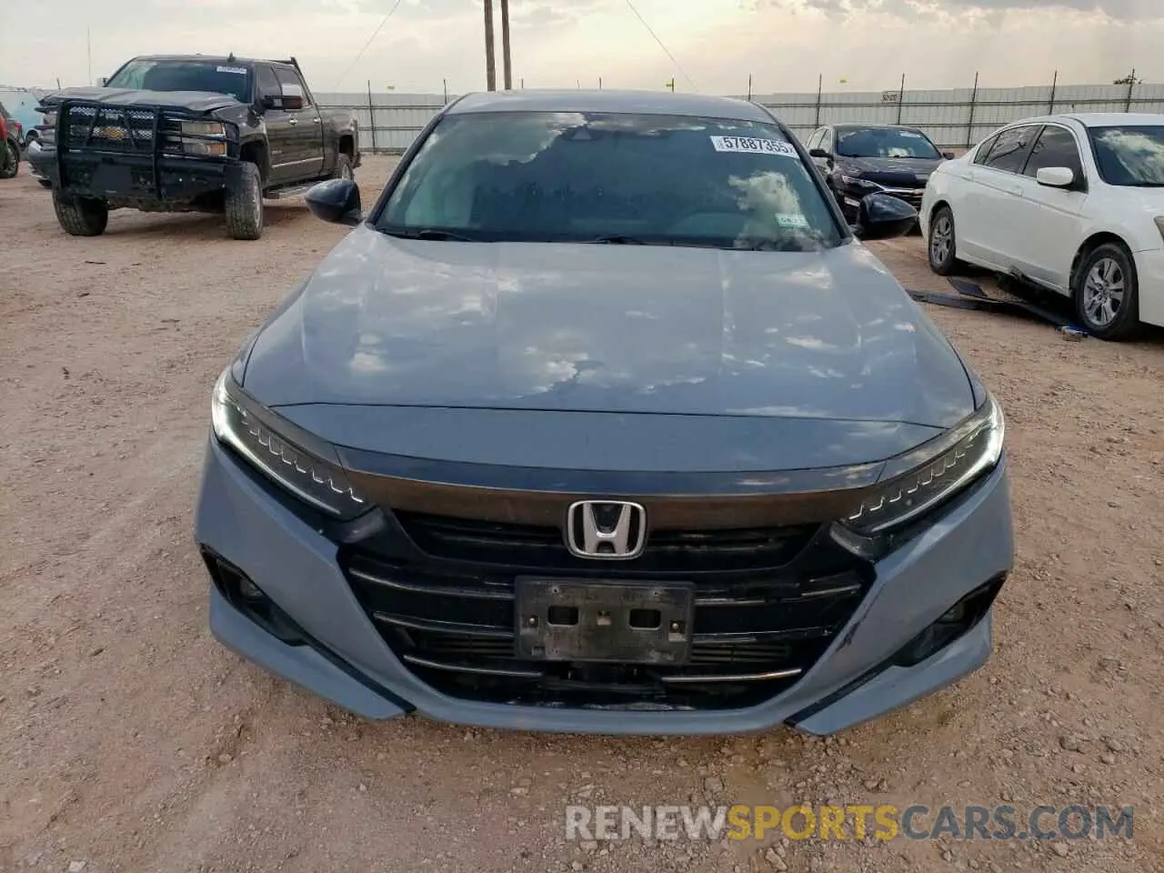 5 fotografías del automóvil dañado 1HGCV1F36MA047914 HONDA ACCORD 2021