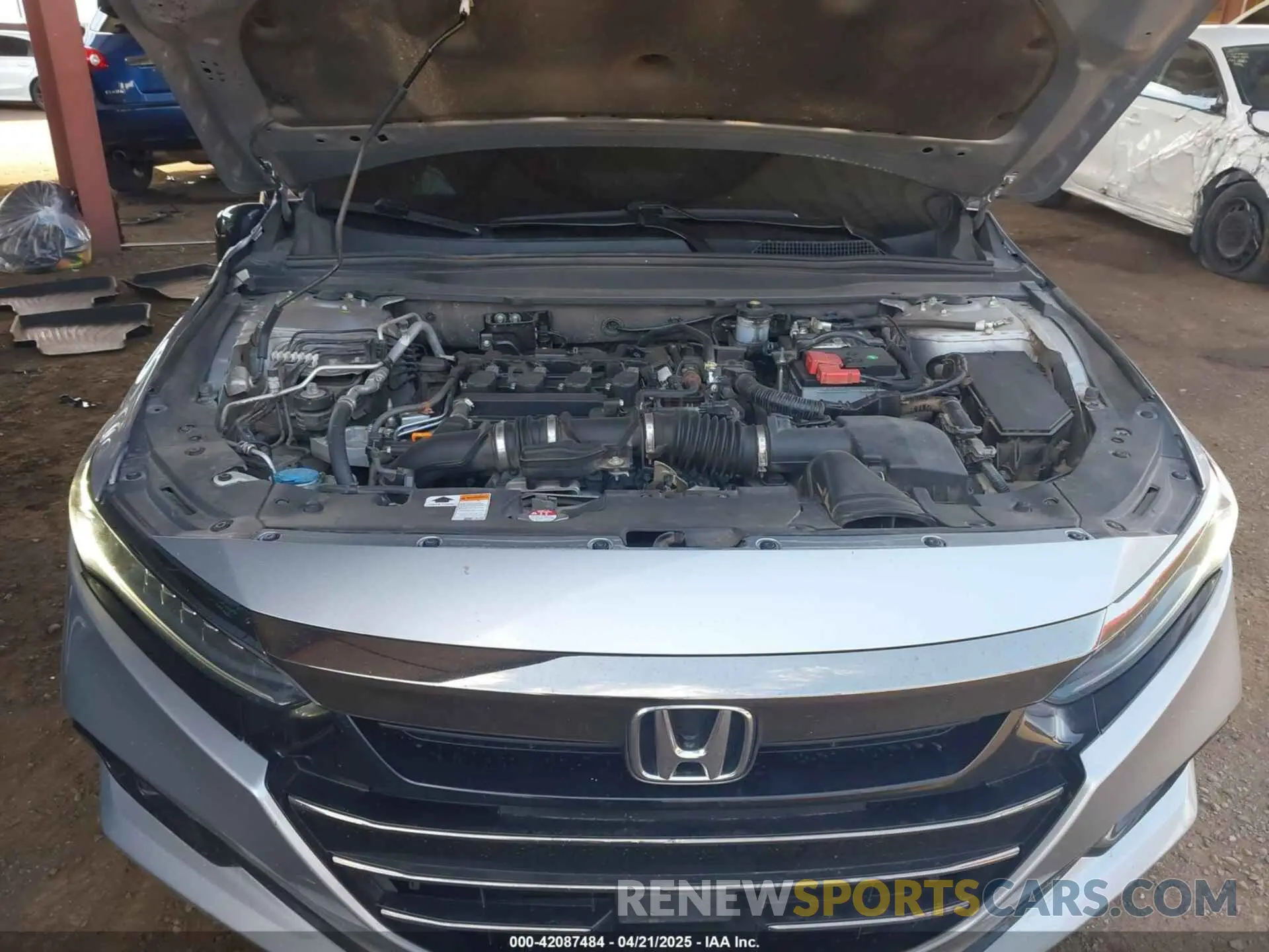 10 fotografías del automóvil dañado 1HGCV1F36MA107867 HONDA ACCORD 2021