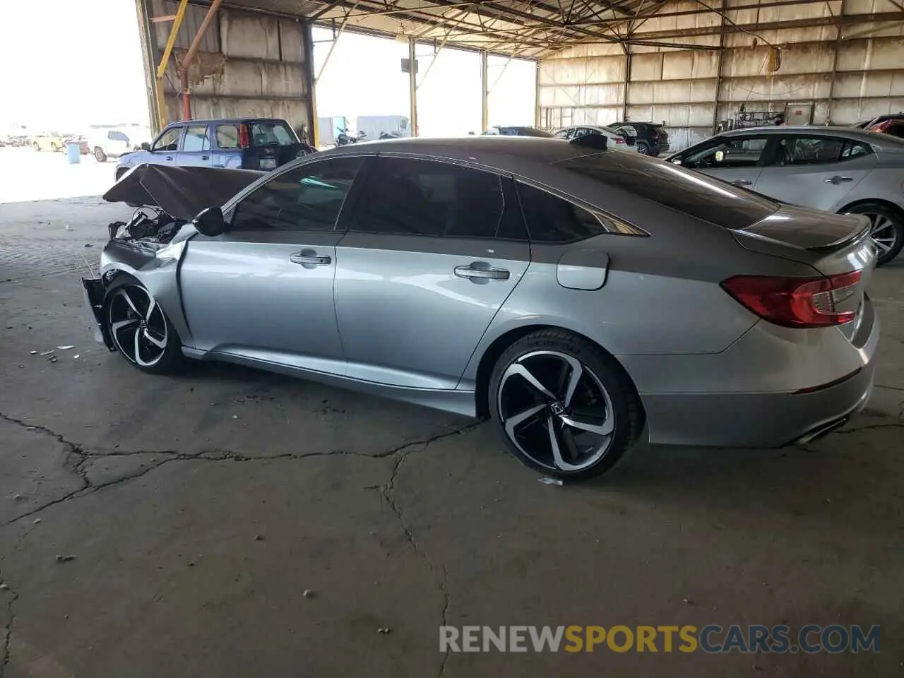 2 fotografías del automóvil dañado 1HGCV1F36MA115130 HONDA ACCORD 2021