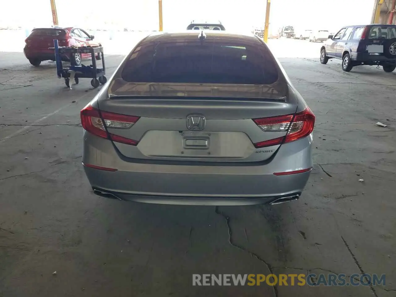 6 fotografías del automóvil dañado 1HGCV1F36MA115130 HONDA ACCORD 2021