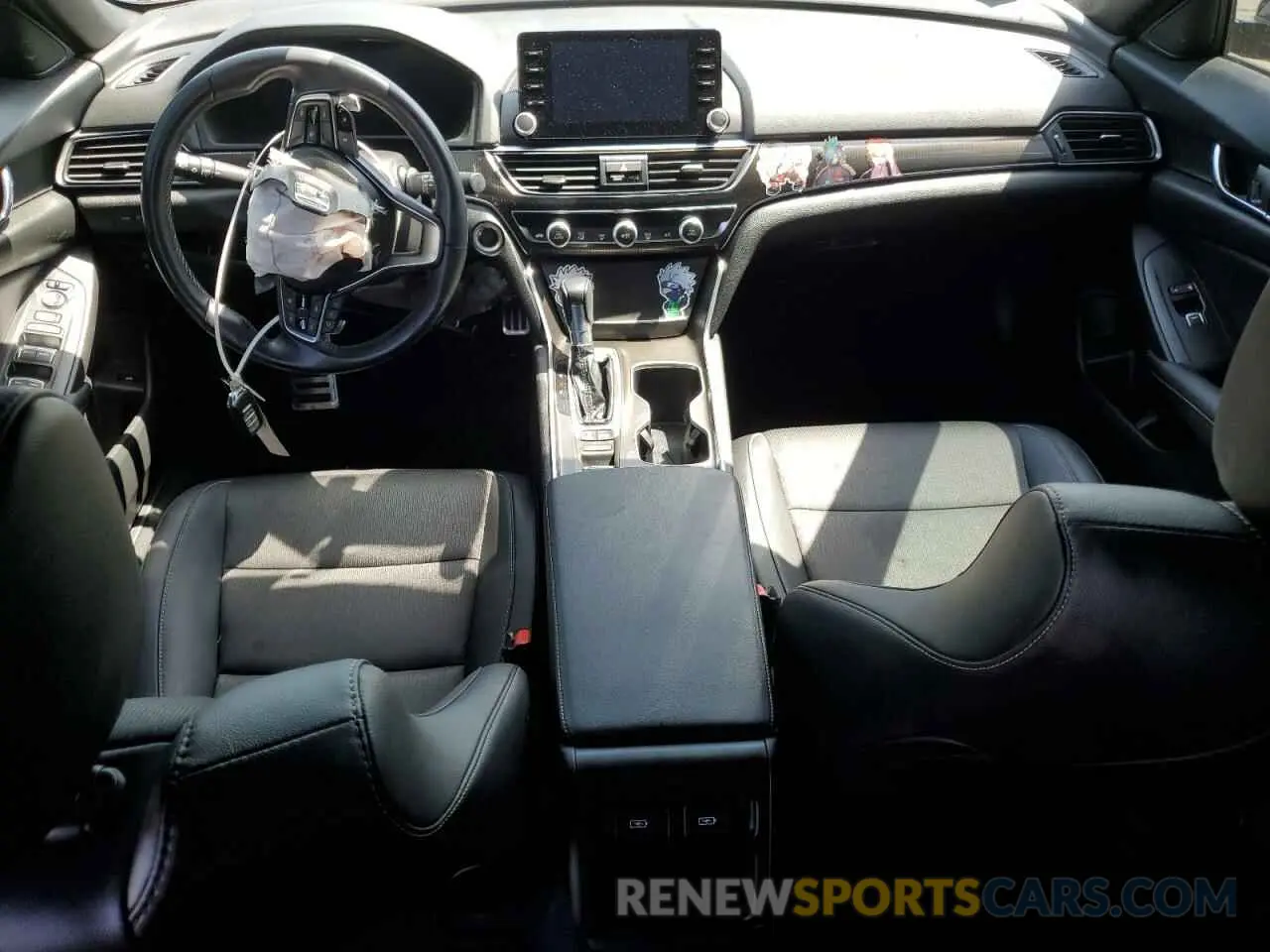 8 fotografías del automóvil dañado 1HGCV1F36MA122661 HONDA ACCORD 2021