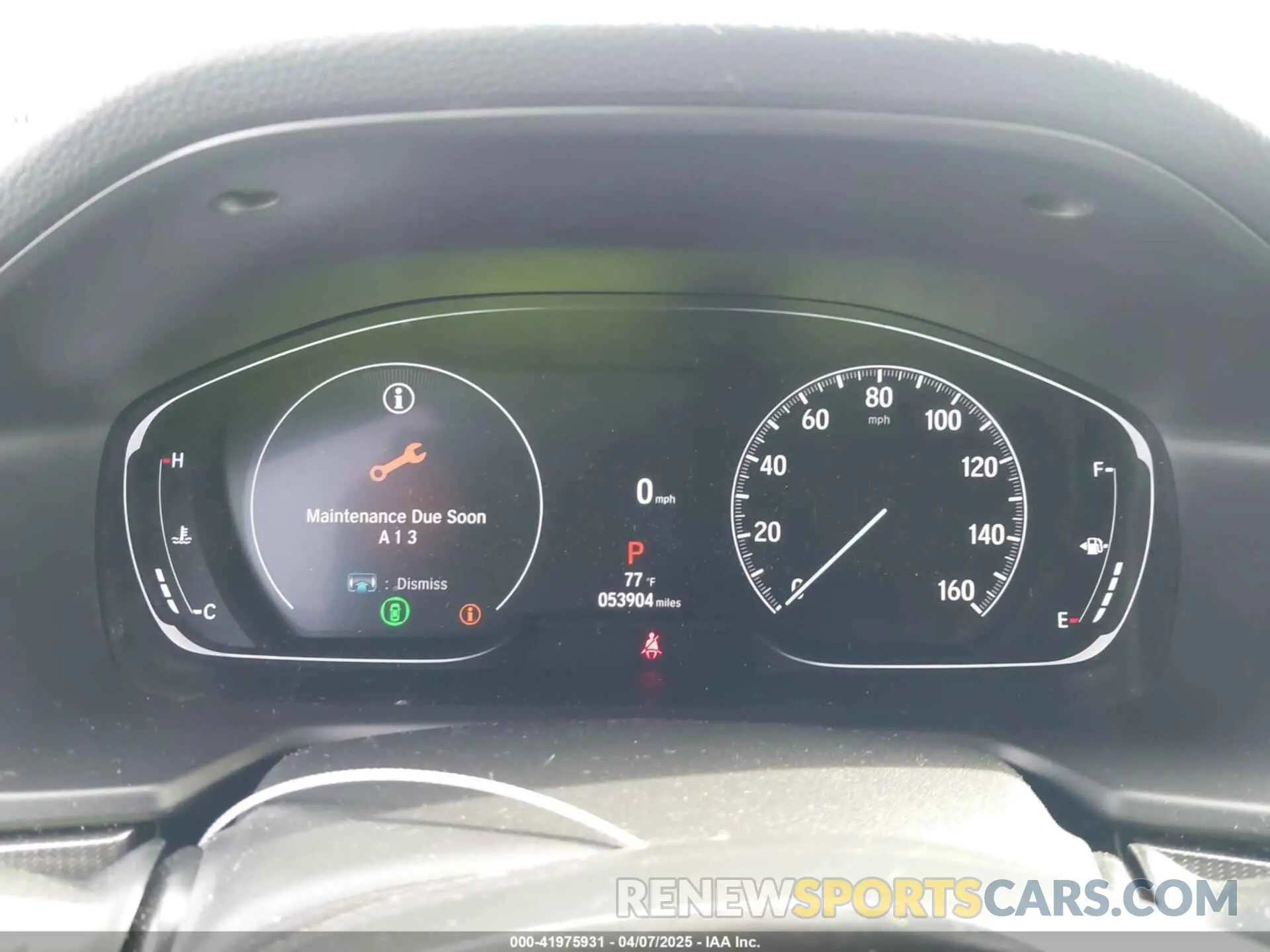 7 fotografías del automóvil dañado 1HGCV1F37MA072224 HONDA ACCORD 2021