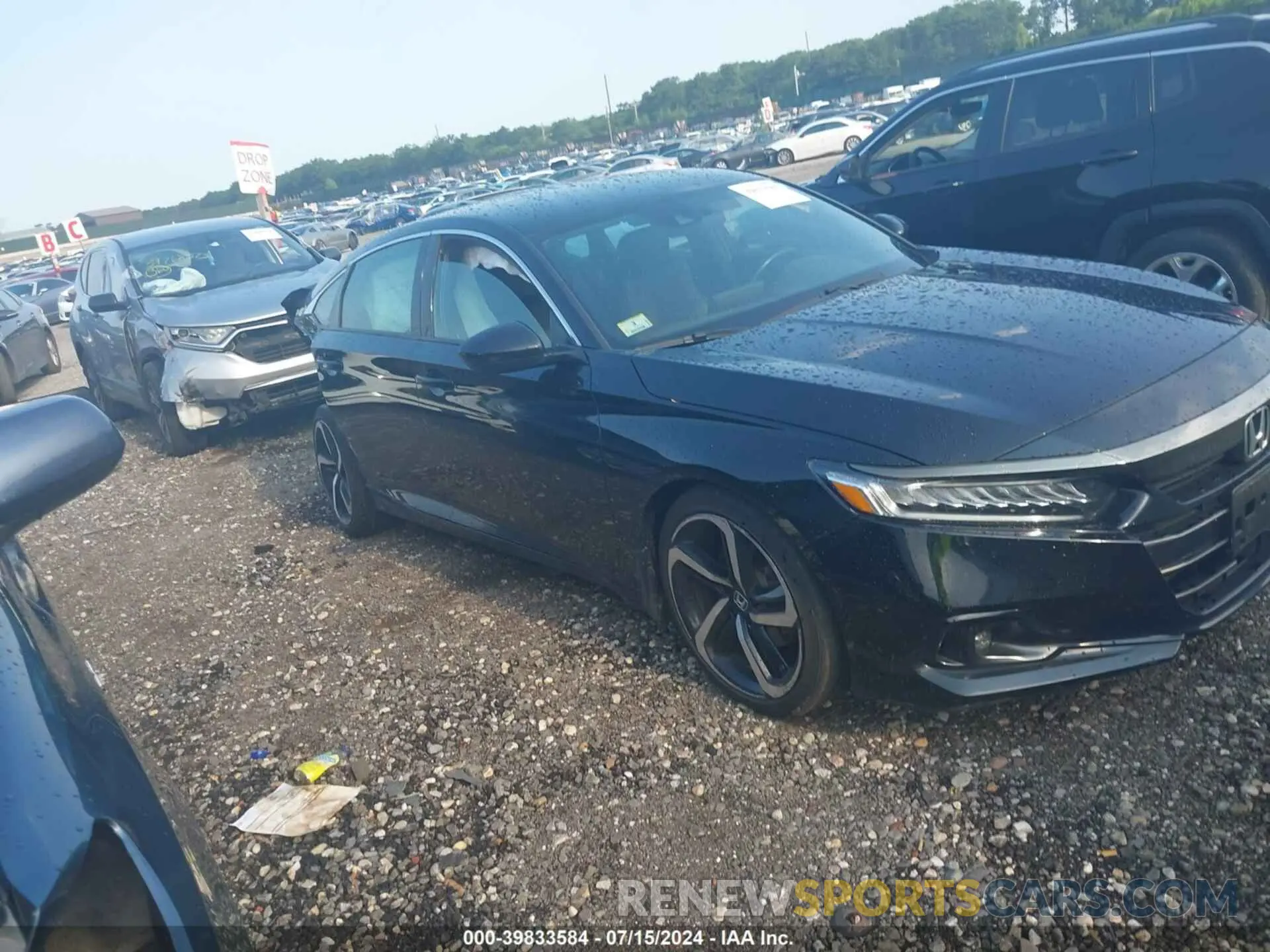 1 fotografías del automóvil dañado 1HGCV1F37MA080467 HONDA ACCORD 2021
