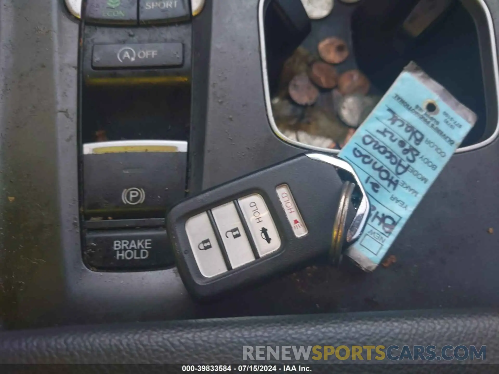 11 fotografías del automóvil dañado 1HGCV1F37MA080467 HONDA ACCORD 2021