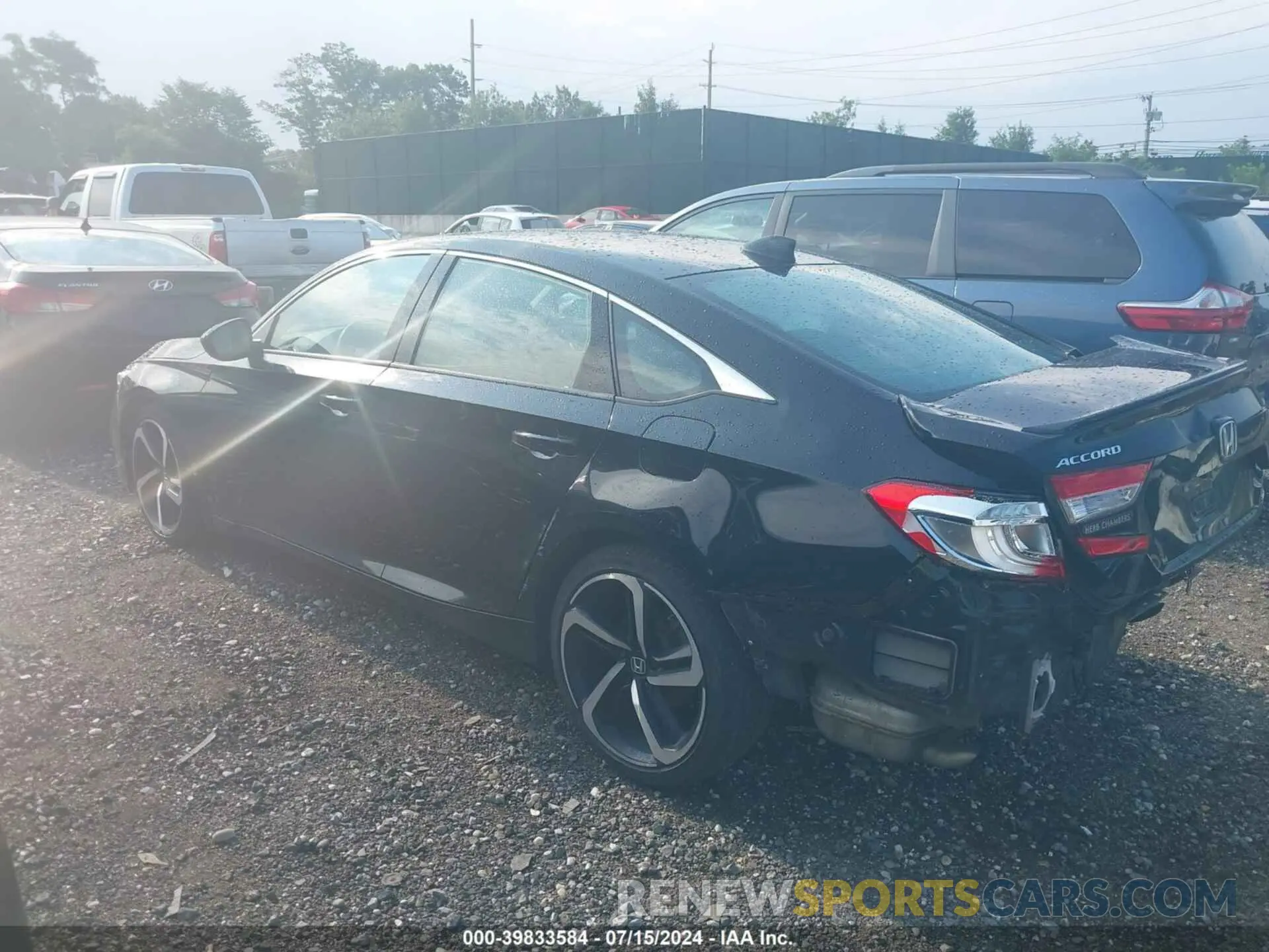 3 fotografías del automóvil dañado 1HGCV1F37MA080467 HONDA ACCORD 2021