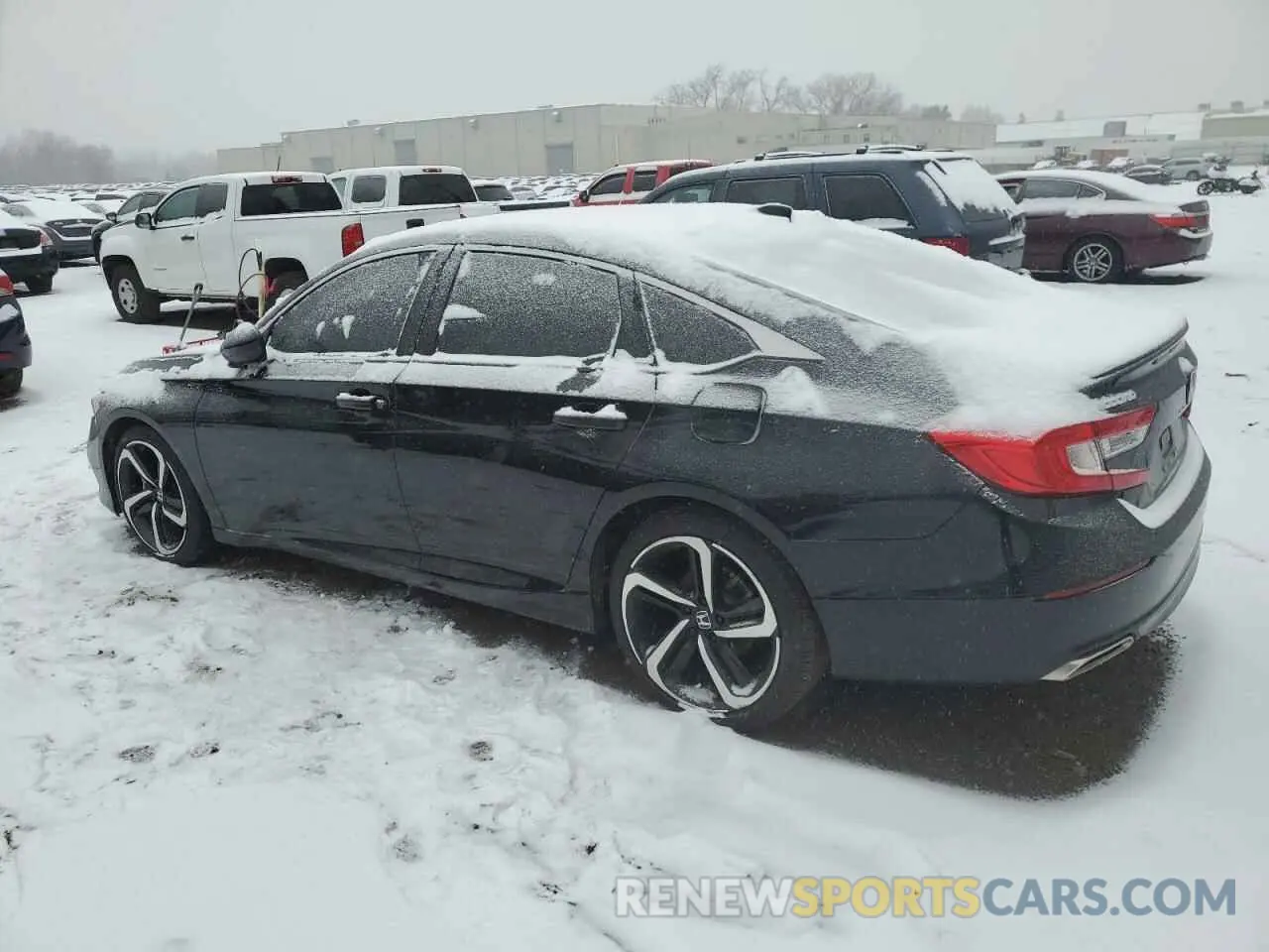 2 fotografías del automóvil dañado 1HGCV1F37MA086575 HONDA ACCORD 2021