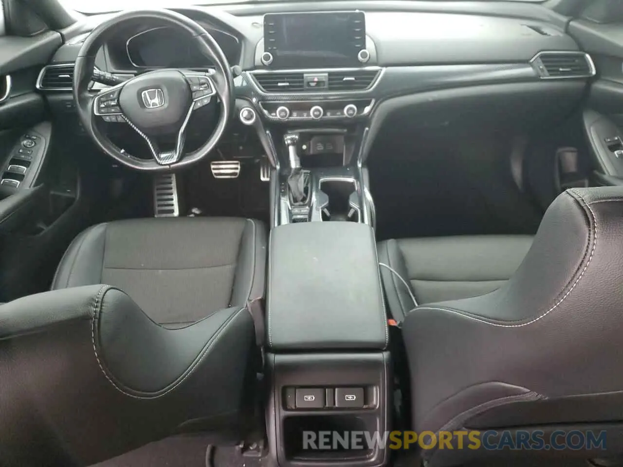 8 fotografías del automóvil dañado 1HGCV1F37MA086575 HONDA ACCORD 2021