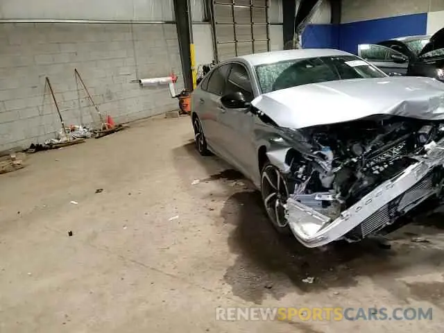 14 fotografías del automóvil dañado 1HGCV1F37MA109367 HONDA ACCORD 2021
