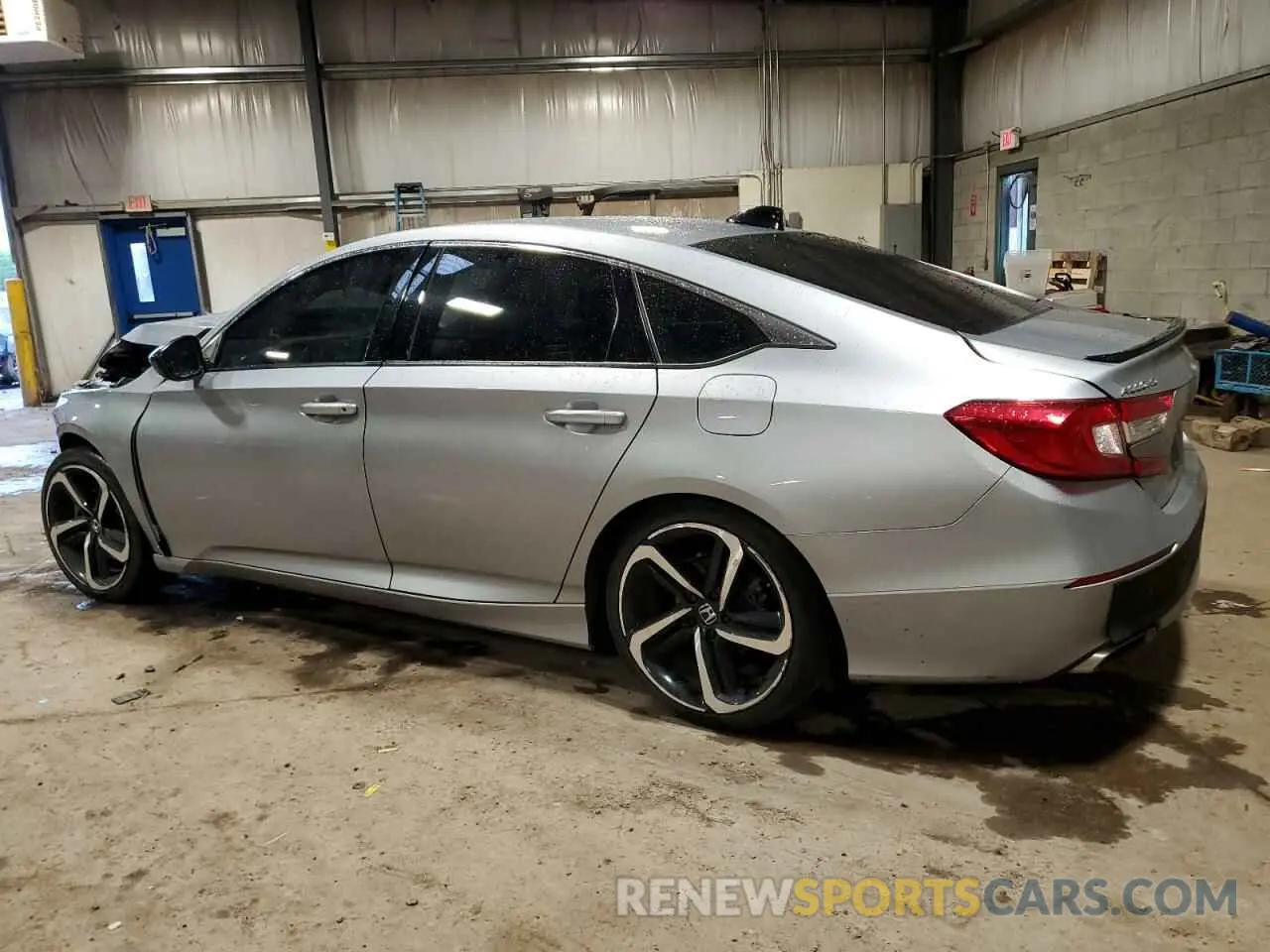 2 fotografías del automóvil dañado 1HGCV1F37MA109367 HONDA ACCORD 2021