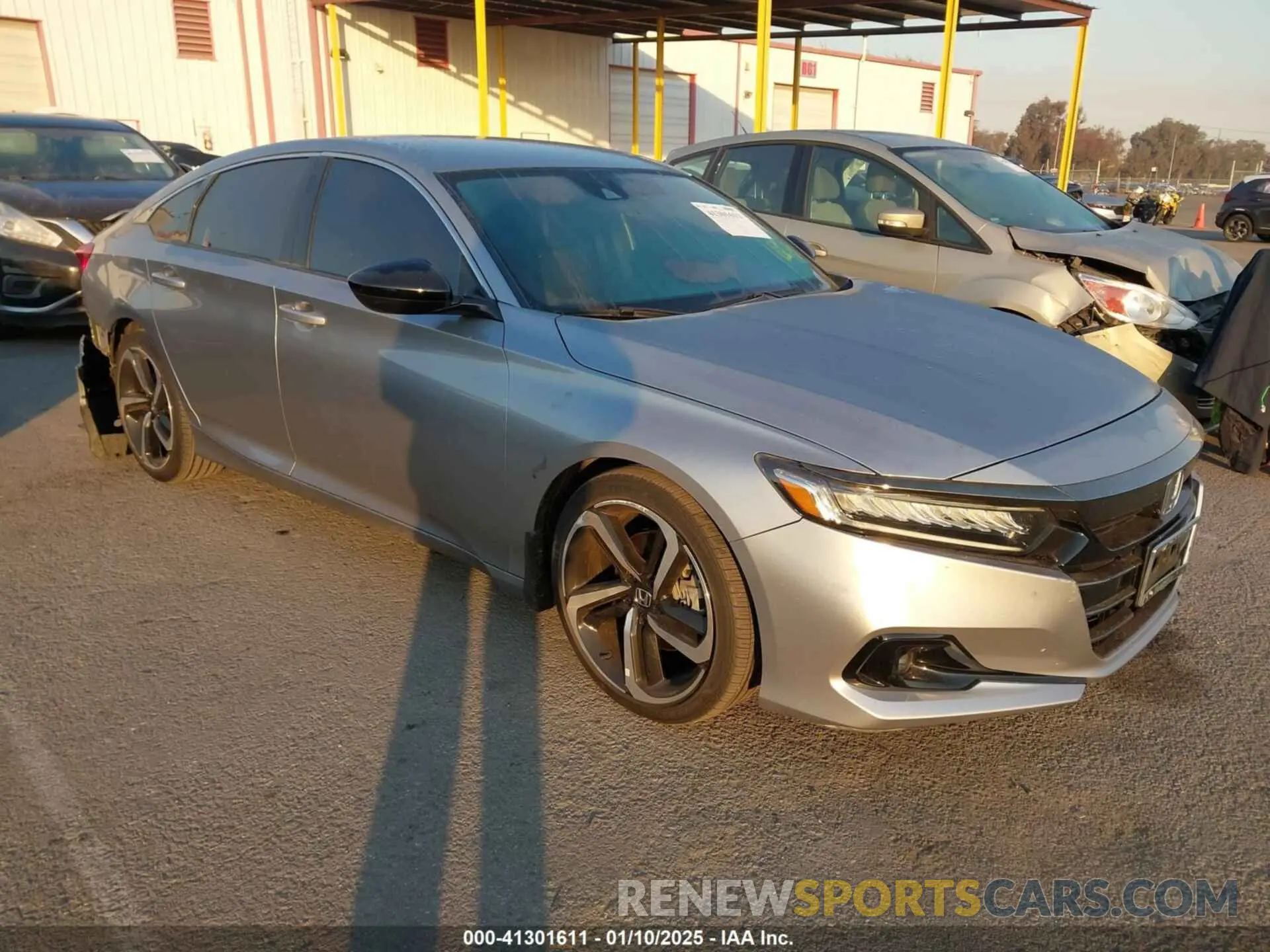 1 fotografías del automóvil dañado 1HGCV1F37MA109403 HONDA ACCORD 2021