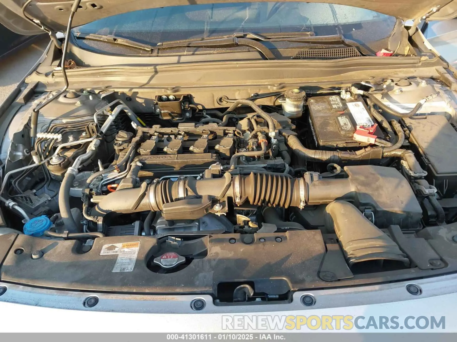 10 fotografías del automóvil dañado 1HGCV1F37MA109403 HONDA ACCORD 2021