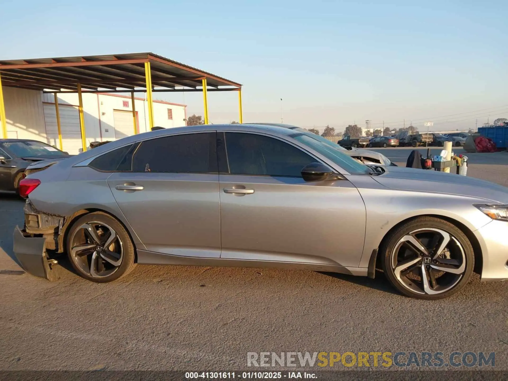 14 fotografías del automóvil dañado 1HGCV1F37MA109403 HONDA ACCORD 2021
