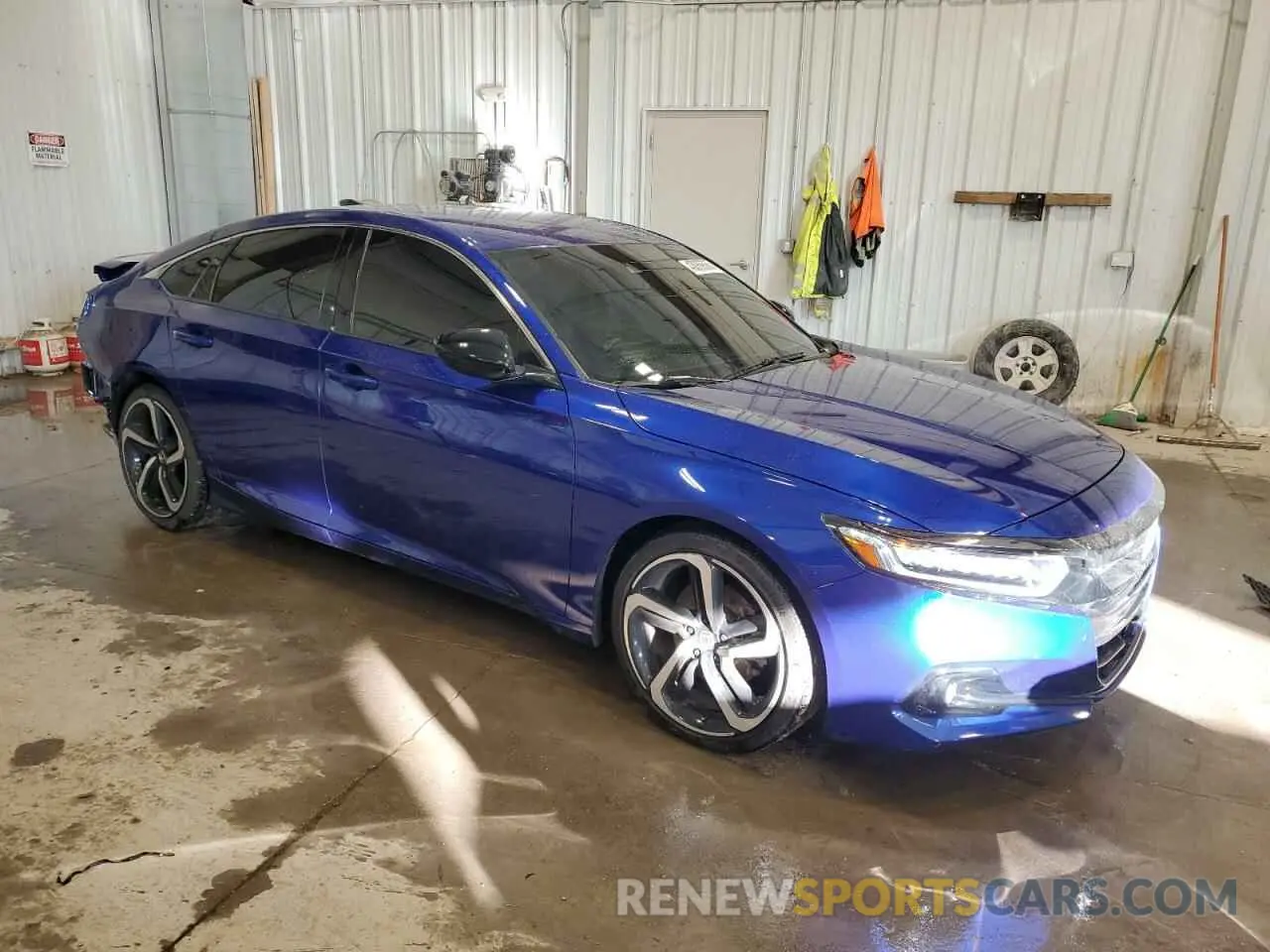 4 fotografías del automóvil dañado 1HGCV1F38MA046392 HONDA ACCORD 2021