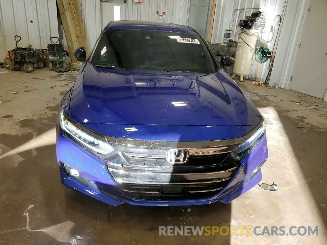 5 fotografías del automóvil dañado 1HGCV1F38MA046392 HONDA ACCORD 2021