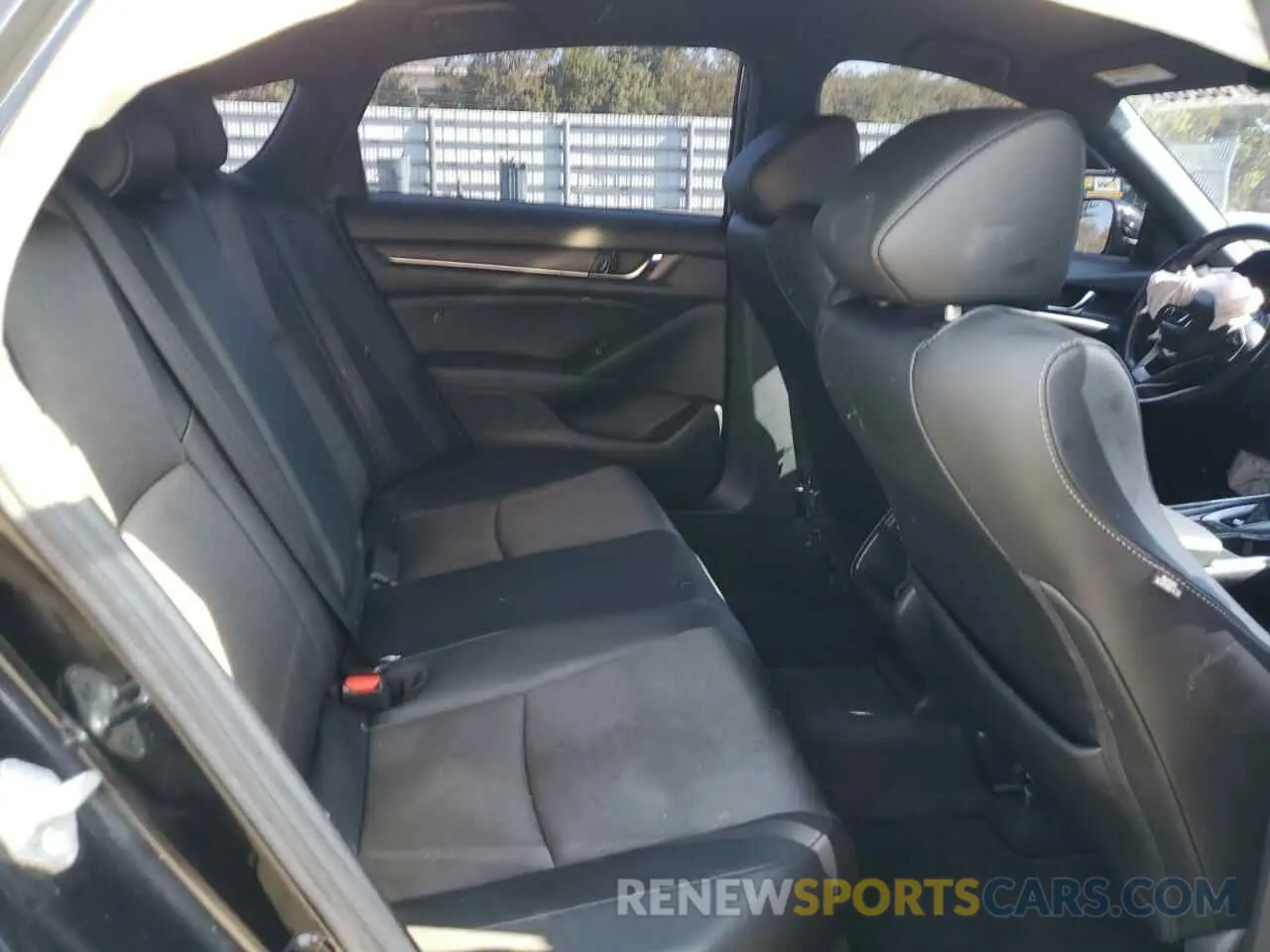 10 fotografías del automóvil dañado 1HGCV1F38MA054881 HONDA ACCORD 2021
