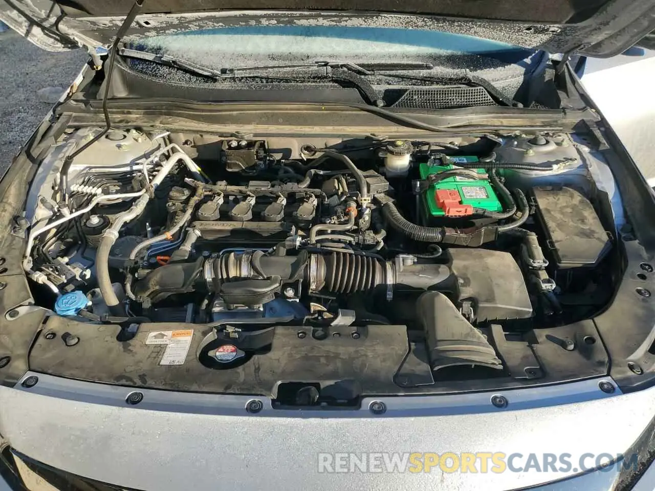 11 fotografías del automóvil dañado 1HGCV1F38MA073303 HONDA ACCORD 2021