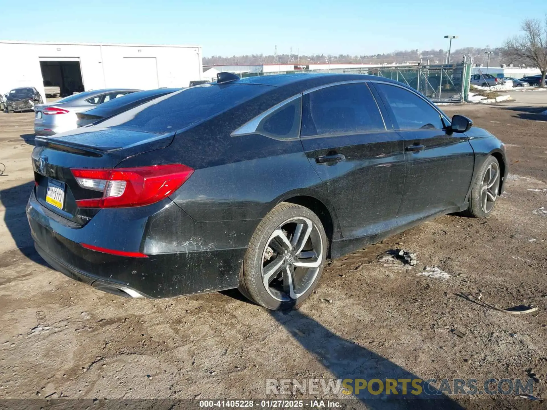4 fotografías del automóvil dañado 1HGCV1F38MA090022 HONDA ACCORD 2021