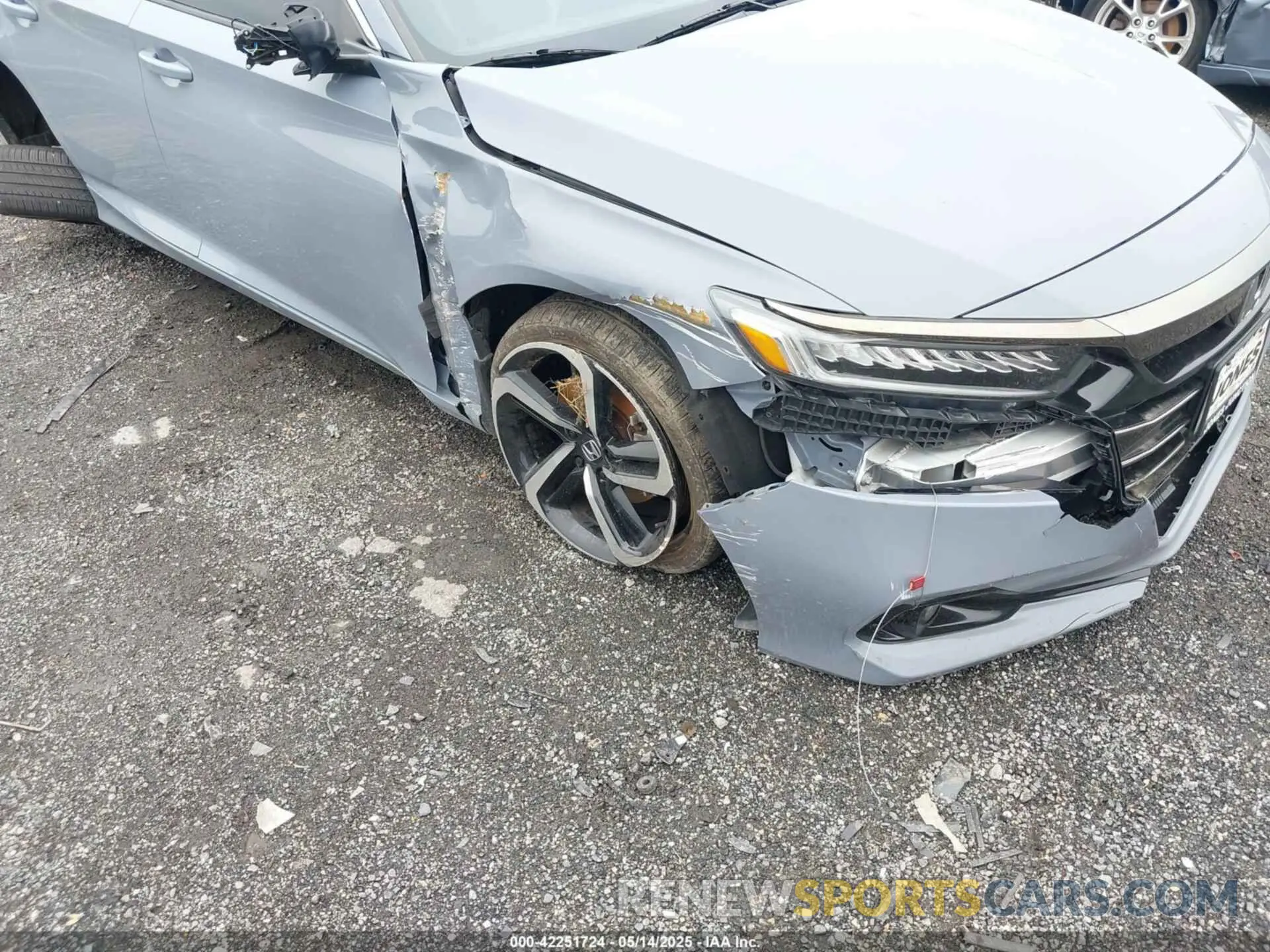 6 fotografías del automóvil dañado 1HGCV1F38MA099805 HONDA ACCORD 2021