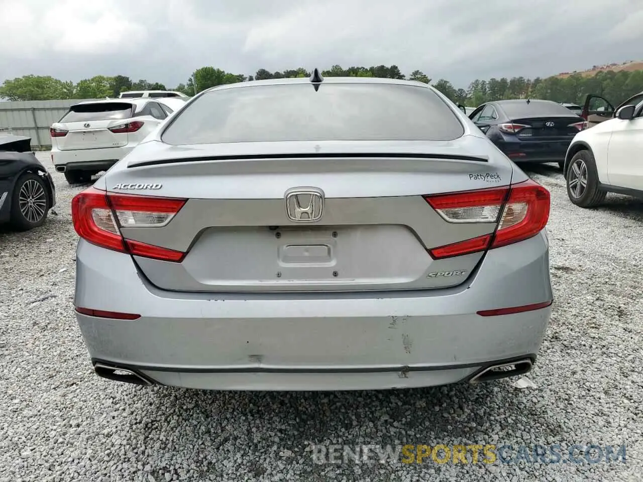 6 fotografías del automóvil dañado 1HGCV1F38MA118613 HONDA ACCORD 2021