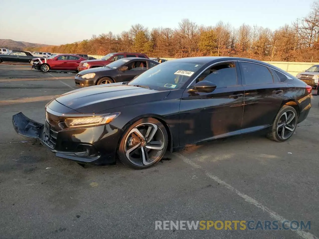 1 fotografías del automóvil dañado 1HGCV1F39MA016222 HONDA ACCORD 2021
