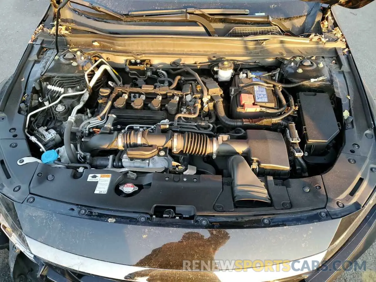 11 fotografías del automóvil dañado 1HGCV1F39MA016222 HONDA ACCORD 2021