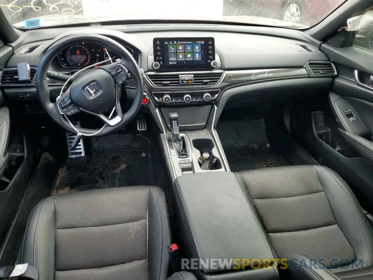 8 fotografías del automóvil dañado 1HGCV1F39MA016222 HONDA ACCORD 2021