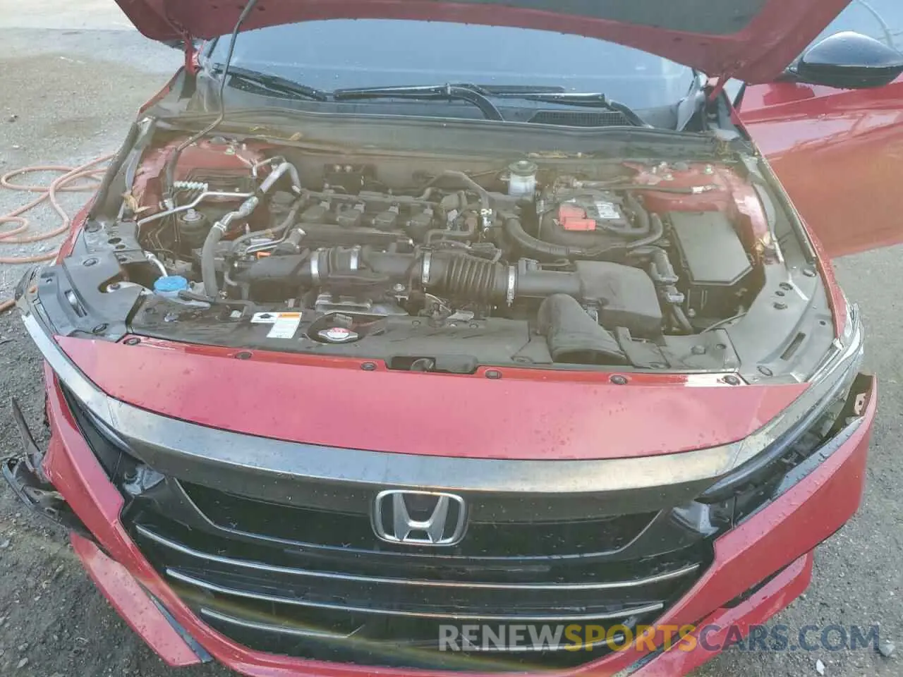 11 fotografías del automóvil dañado 1HGCV1F39MA054632 HONDA ACCORD 2021
