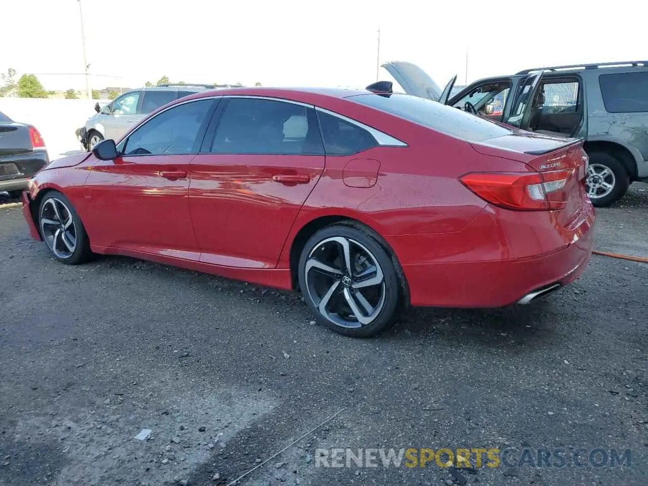 2 fotografías del automóvil dañado 1HGCV1F39MA054632 HONDA ACCORD 2021