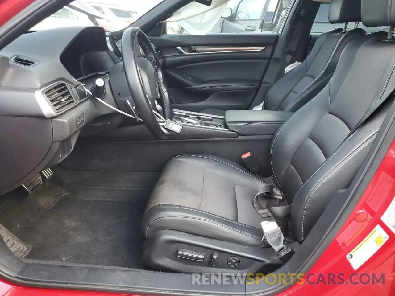 7 fotografías del automóvil dañado 1HGCV1F39MA054632 HONDA ACCORD 2021