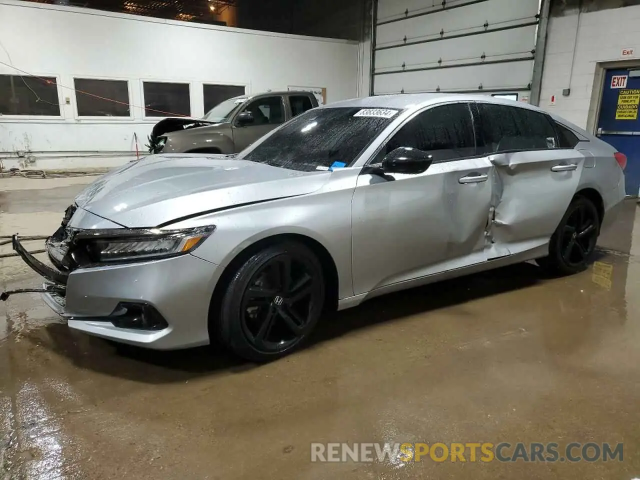 1 fotografías del automóvil dañado 1HGCV1F39MA067431 HONDA ACCORD 2021
