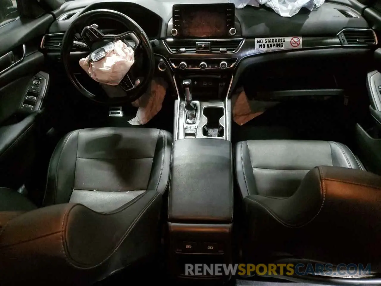 8 fotografías del automóvil dañado 1HGCV1F39MA067431 HONDA ACCORD 2021