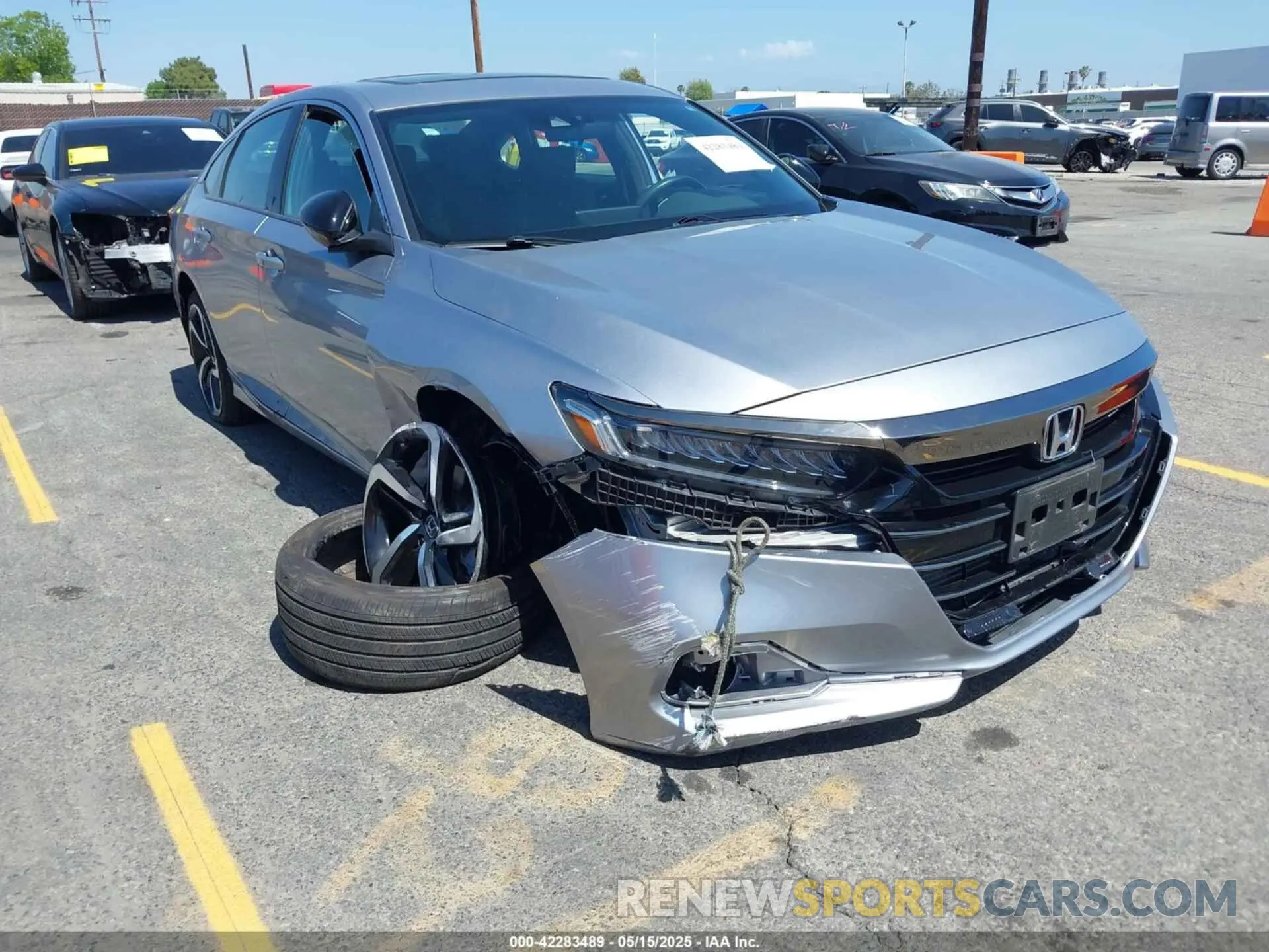 1 fotografías del automóvil dañado 1HGCV1F39MA086867 HONDA ACCORD 2021
