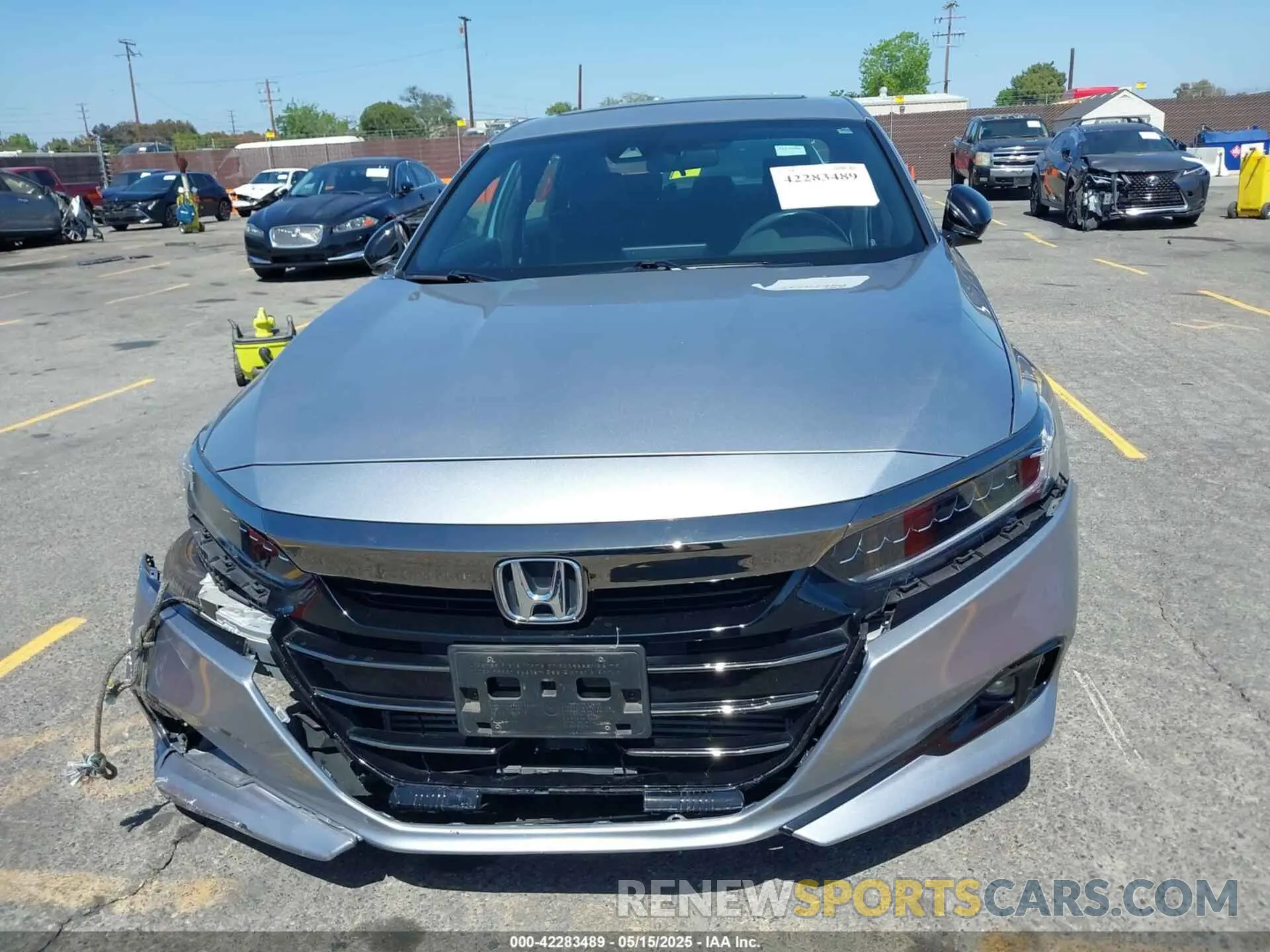 11 fotografías del automóvil dañado 1HGCV1F39MA086867 HONDA ACCORD 2021