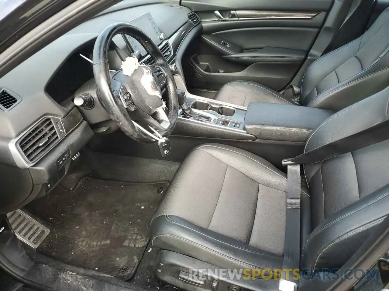 7 fotografías del automóvil dañado 1HGCV1F3XMA030243 HONDA ACCORD 2021