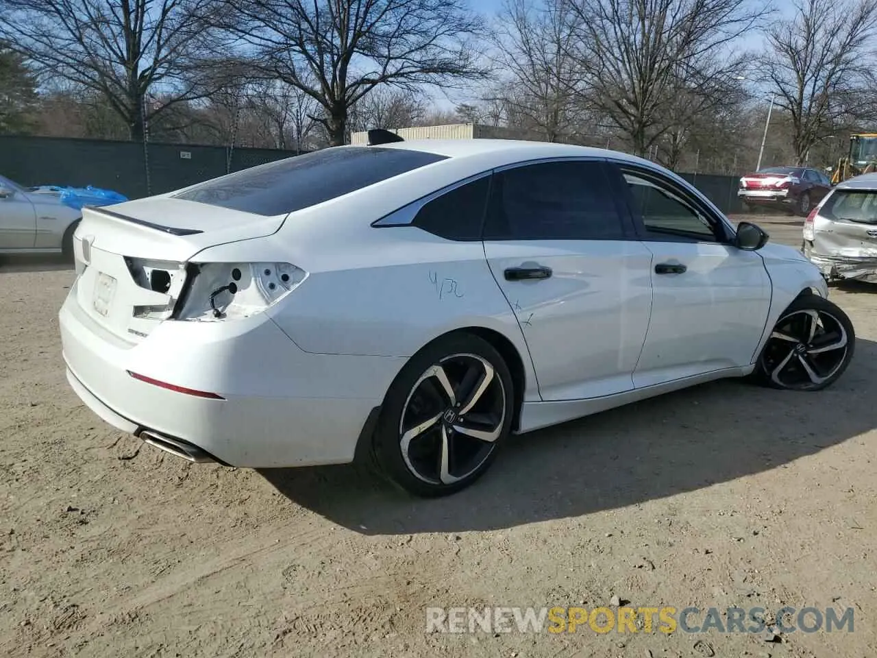 3 fotografías del automóvil dañado 1HGCV1F3XMA060133 HONDA ACCORD 2021