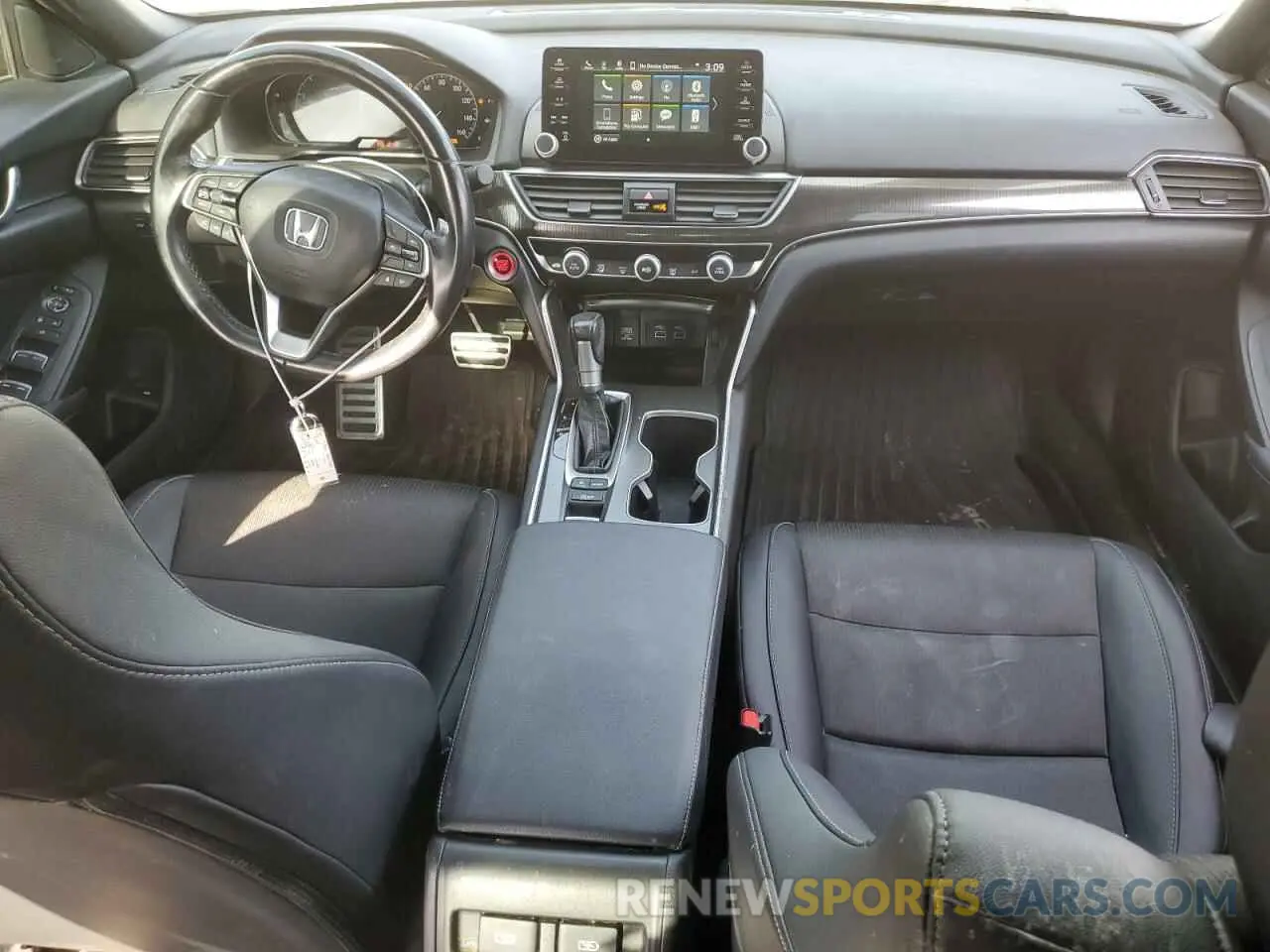 8 fotografías del automóvil dañado 1HGCV1F3XMA060133 HONDA ACCORD 2021