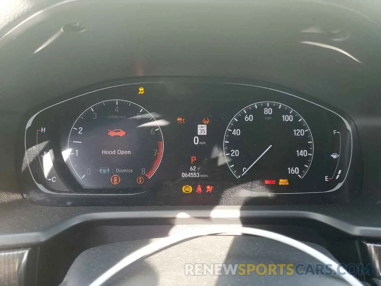 9 fotografías del automóvil dañado 1HGCV1F3XMA060133 HONDA ACCORD 2021