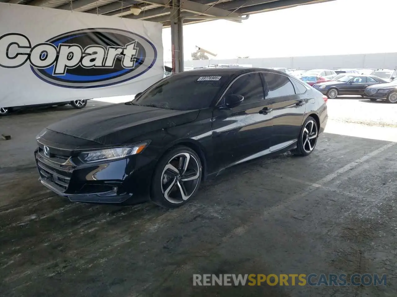 1 fotografías del automóvil dañado 1HGCV1F3XMA064747 HONDA ACCORD 2021