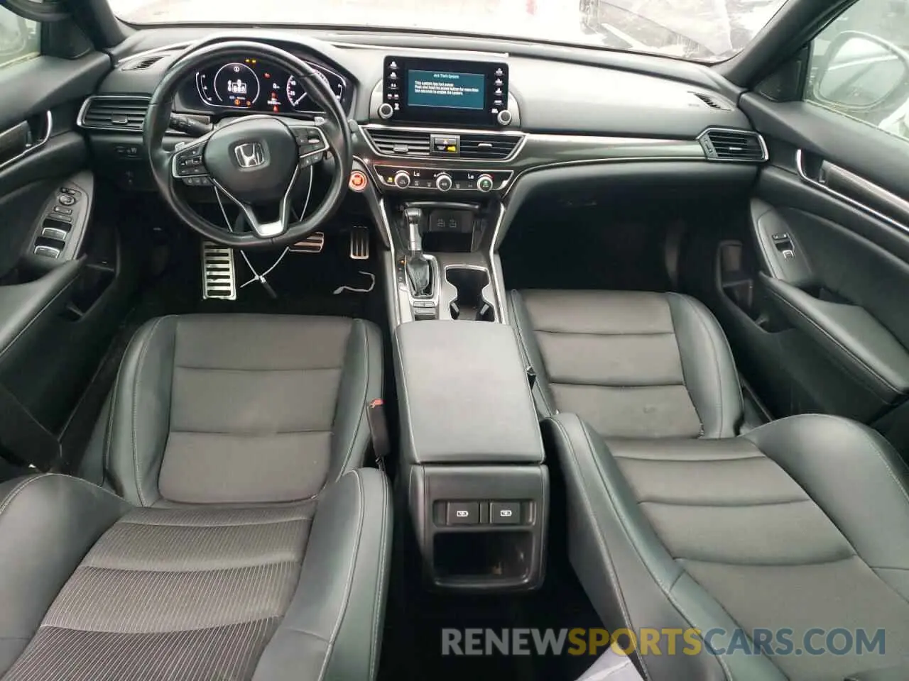 8 fotografías del automóvil dañado 1HGCV1F3XMA064747 HONDA ACCORD 2021