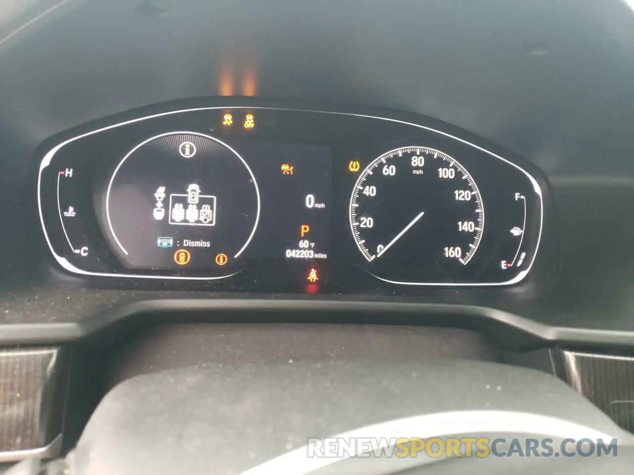 9 fotografías del automóvil dañado 1HGCV1F3XMA064747 HONDA ACCORD 2021