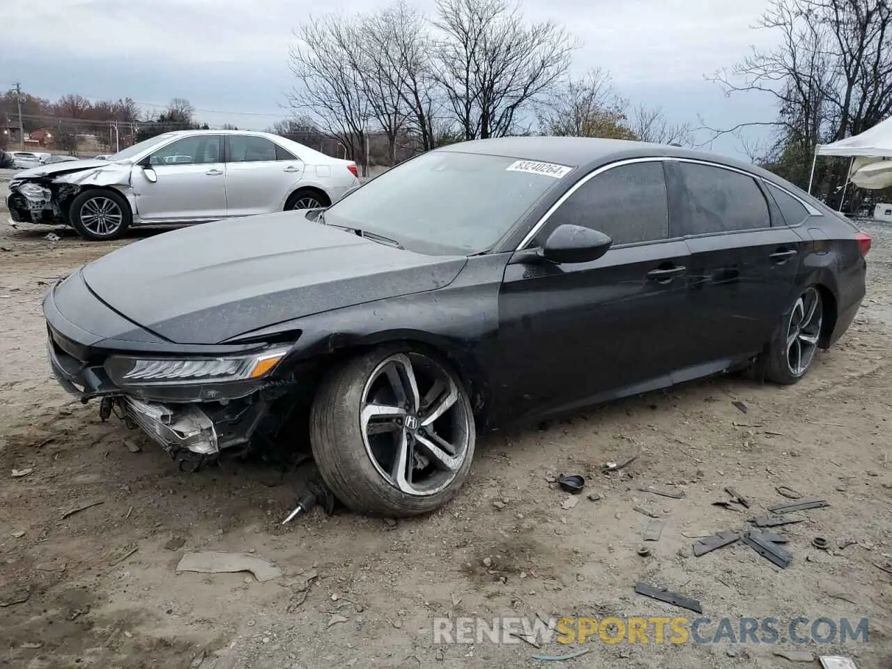 1 fotografías del automóvil dañado 1HGCV1F3XMA073884 HONDA ACCORD 2021
