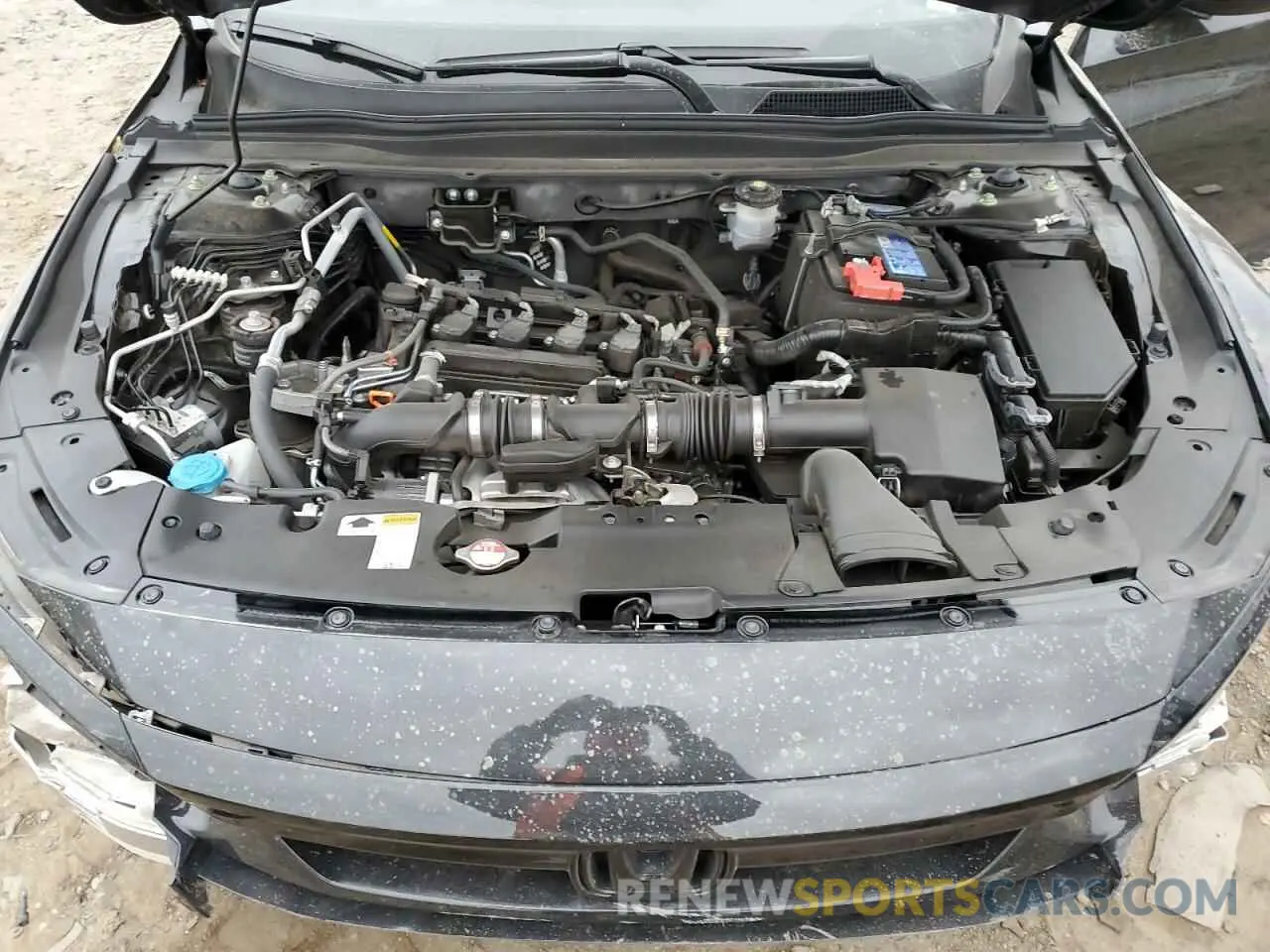 11 fotografías del automóvil dañado 1HGCV1F3XMA073884 HONDA ACCORD 2021